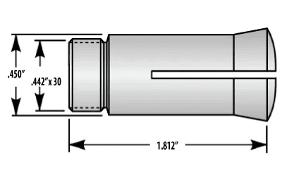 20C Collet 11/32" Round